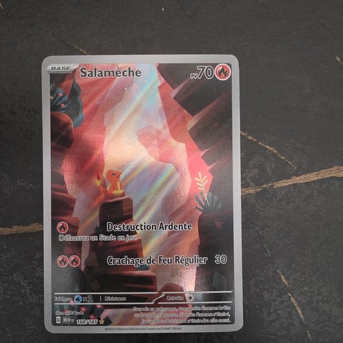 Carte pokémon salamèche - carte, ar