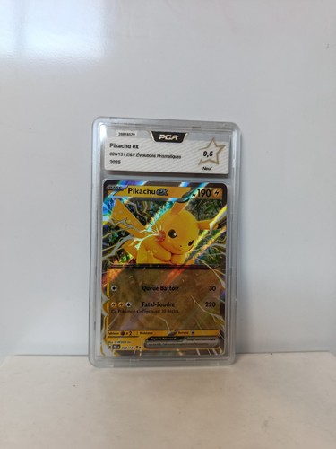 Carte pokémon pikachu ex - –,