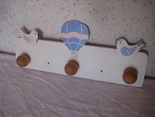 Porte manteau pour enfant Patère en bois