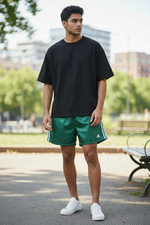 Shorts De Football Satin