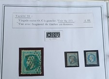 Timbre Empire Français