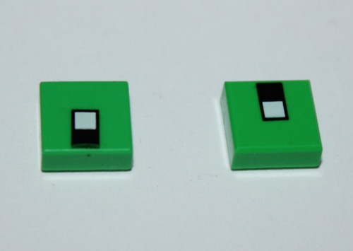 Lego minecraft bright green - minecraft,