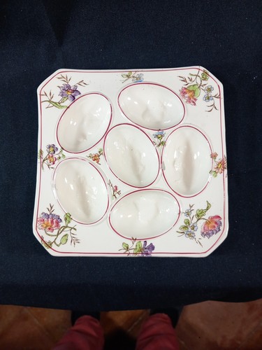 Assiette oeuf longchamps - assiette, à