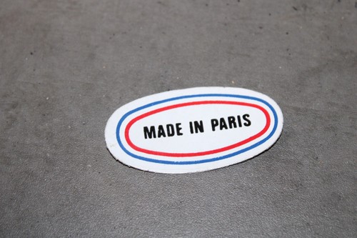 Autocollant made paris - in,