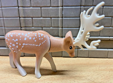 PLAYMOBIL Animaux 1 Cerf Blanc Féérique Biche Chevreuil Fée Reine des Neiges 02