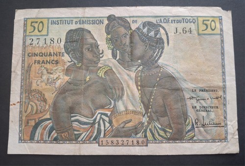 Togo aof 50 francs - et,