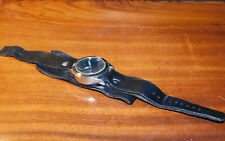 pas testée MONTRE pour PIECES FOSSIL bracelet en CUIR watch UNTESTED