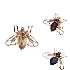 Broches Abeille En Cristal