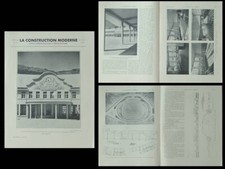 LA CONSTRUCTION MODERNE n°43 1935 ECOLE VIZILLE, STADE MARSEILLE, VICHY, PLOQUIN