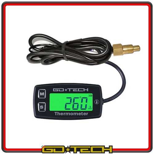Thermomètre numérique moto - thermomètre,