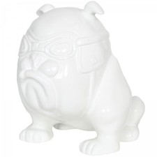 Statue chien bouledogue