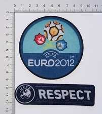 Patch Badge UEFA Euro 2012 + Respect flocage