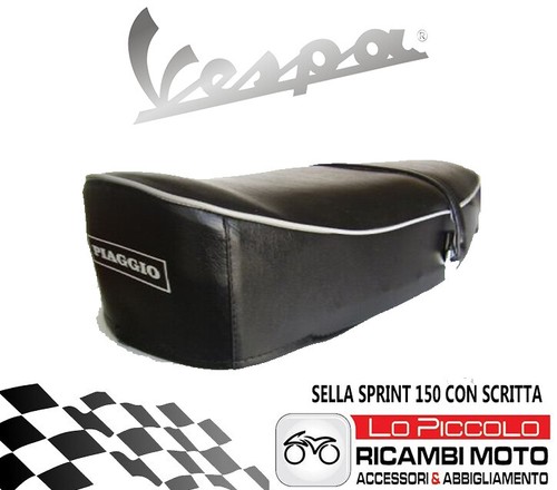 Selle avec écrit piaggio - selle,