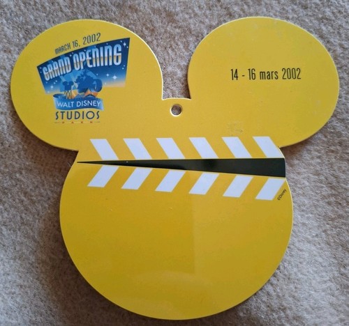 Rare badge jaune opening - opening, walt