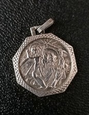 Ancien Pendentif Médaille