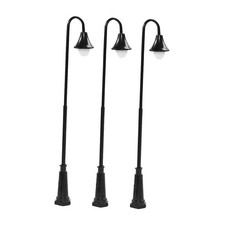 Lot de 3 lampadaires