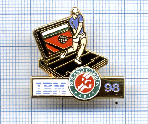 Pin tournoi tennis joueur - de,