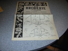la broderie lyonnaise "N° 1234 " 1er décembre 1964  "66e année