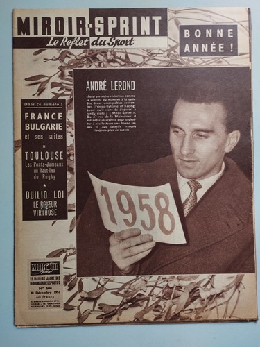 Miroir sprint 12 - miroir, 30/12/1957