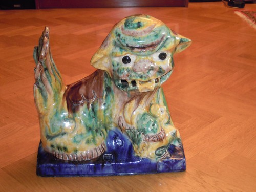 Paire statues chinoises - statues,