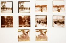 5 Vues stereo sur verre, Nu ethnographique, .