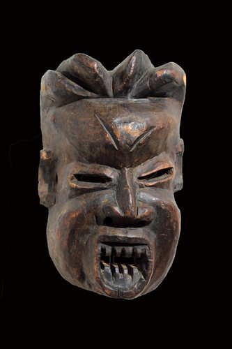 Masque kunga bamileke ancien - kunga,