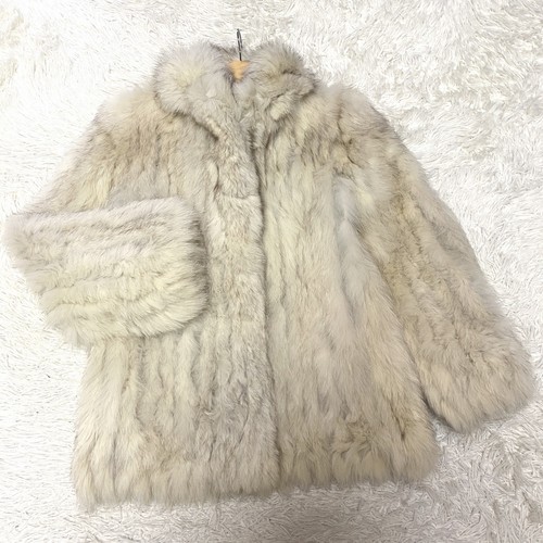 Veste manteau fourrure