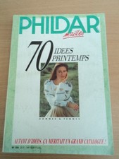 Catalogue ancien laine tricot PHILDAR N° 186 printemps été 1990