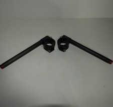 Paire de Demi guidon Carbone - Aluminium CNC 50 mm Bracelets