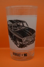 verre 1960' - voiture auto - RENAULT 16 - R16 - R 16  -