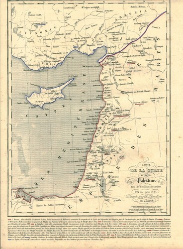 Gravure ancienne carte
