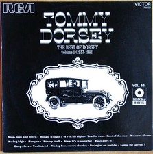 33T LP JAZZ Black & White V0L.52 TOMMY DORSEY VOLUME 1 RCA 731.129 Disque MINT