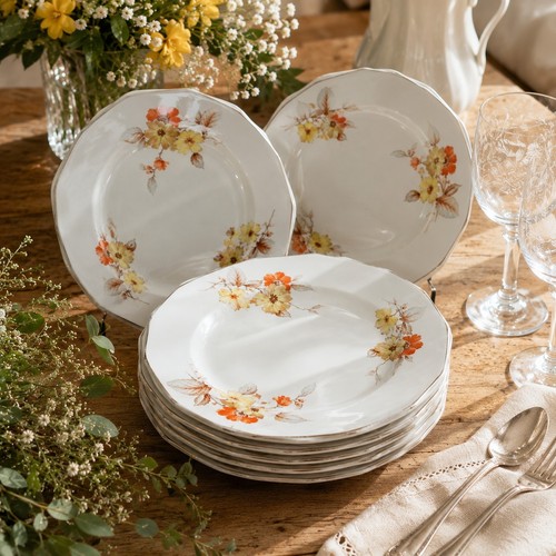 Lot assiettes anciennes - de,