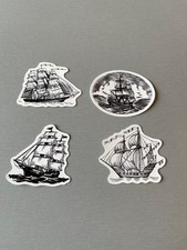 4 Autocollants stickers 