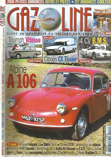 Gazoline 112 alpine a106 - gazoline, n°112
