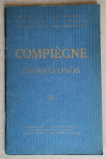 Compiègne Pierrefonds Guide illustré champs bataille Michelin 1921
