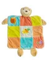 Doudou plat ours Kaloo Abeille