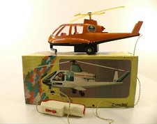 Sanchis n° 264 Hélicoptère filoguidé Mobi Dick moteur à piles 30 cm en boite