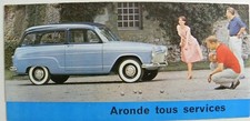 Petite brochure SIMCA Aronde tout services