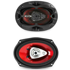 2 Haut-Parleurs Ovales 6X9