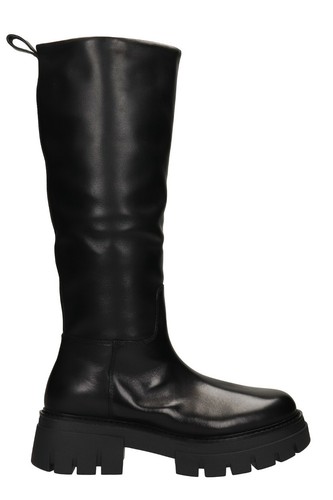 Botte ash lucky cuir noir - botte,