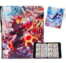 Classeur Fermé Binder Pokemon Carte Jeu 9 Emplacement Binder. 50 Pochettes 