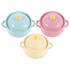  Lot de 3 mini-casseroles pour