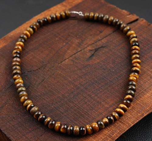 Collier perles œil de - de,