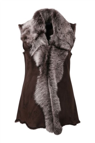 Gilet peau mouton en - en,
