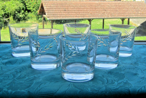 Verres whisky en cristal - verres,