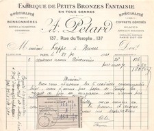 1393   1941 FACTURE  A.PETARD