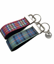 Porte-clés en tartan