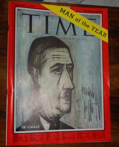 Bernard buffet time magazine - buffet,