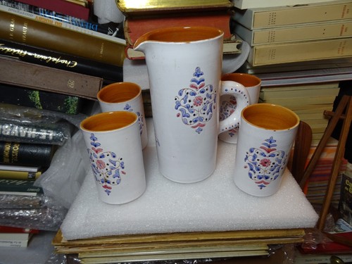 Service orangeade poterie - service,